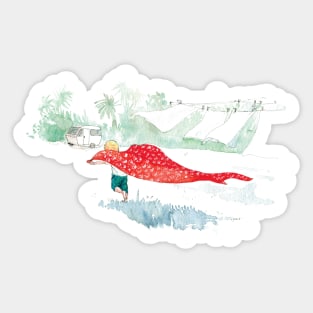 Running free Sticker